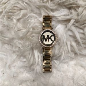 Gold Michael Kors watch